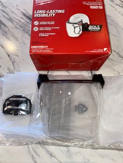Milwaukee clear full face shield