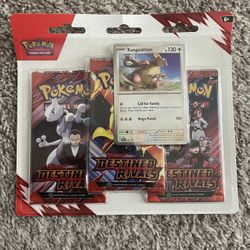 Pokemon Destined Rivals 3-pack Blister