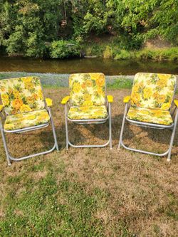 Vintage Aluminum Lawn Chairs