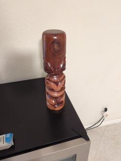Wooden Tiki hand carved