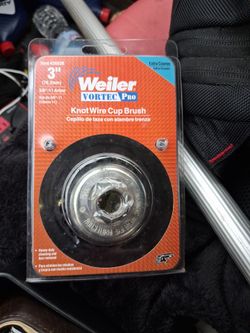 Weiler Vortec Pro Knot Wire Cup Brush (Item #36038