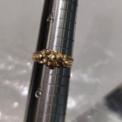 10k Nugget Ring 