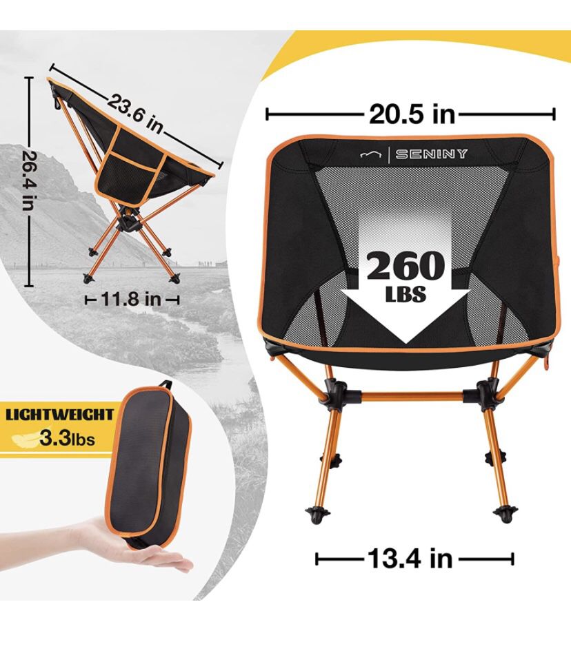 Lightweight Camping Chair&Beach Blanket  & camping blanket.   frim price