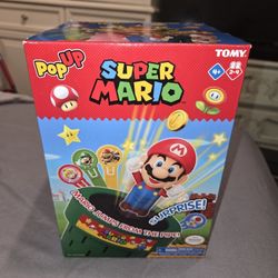Super Mario Pop Up Toy Brand New 