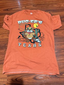 Buc-ee’s shirts, $5 each, worn once