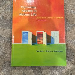Psychology Applied to Modern Life 10th edition