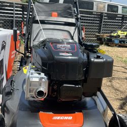 ECHO 21 in. 190 cc Briggs and Stratton Gas 3-in-1 Dual Blade RWD Self-Propelled Lawn Mower with Mow N' Stow and ReadyStart