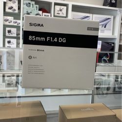 Sigma 85mm F1.4 DG