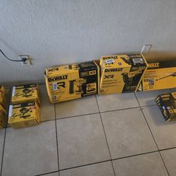 A Bunch Of New Dewalt Tool