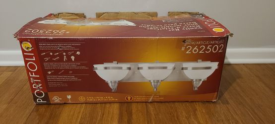 New Vanity Light Fixture