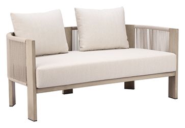 Sunlit Springs Gray Outdoor Sofa