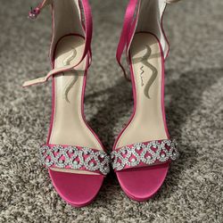 Pink NINA Prom Heels Size 8.5