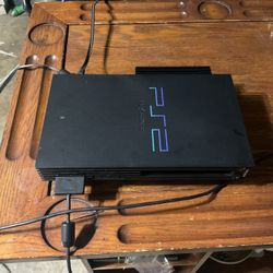 PlayStation 2 With Games And Controller