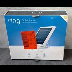 Ring 8ASPS7-WEN0 Solar Panel for Spotlight Cam Battery and Stick Up Cam, White