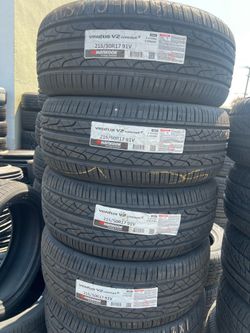 215/50/17 Hankook  New Tires Set Of 4 Installed And Balanced Set De 4 Llantas Nuevas Instaladas Y Balanceadas