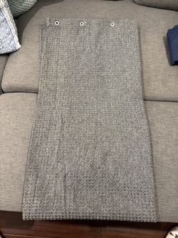 Grey Shower Curtain