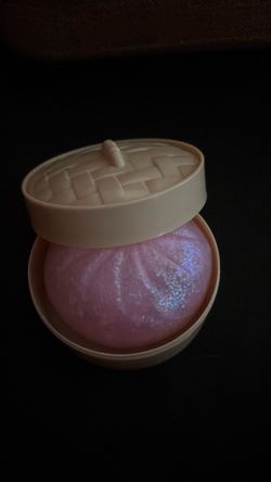 Pink glitter dumpling