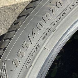 TESLA MODEL Y 255/40/20 F1/To $60.00/ Each 