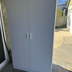 White Storage Cabinet