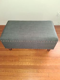 Ottoman with Storage Space  35X19X17