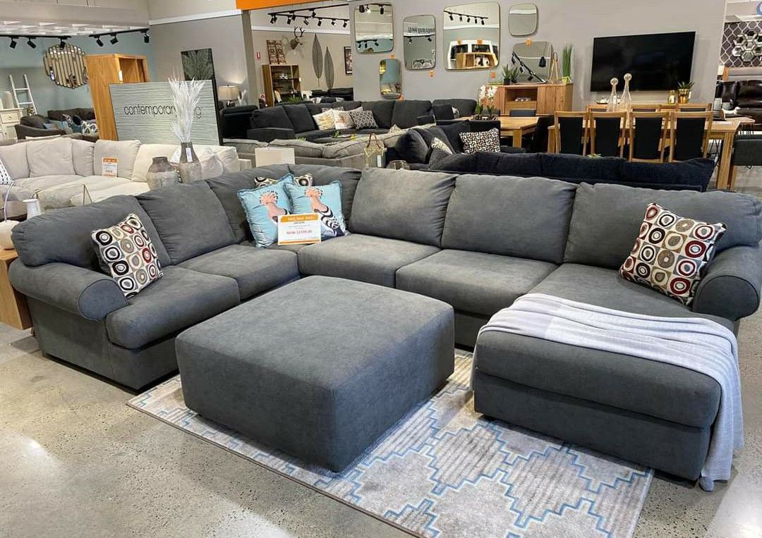 Free Delivery, New Ashley Brand Sectional 