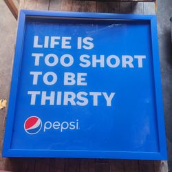 Pepsi Sign Advertisement