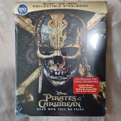 Pirates Of The Caribbean Collectible Steelbook