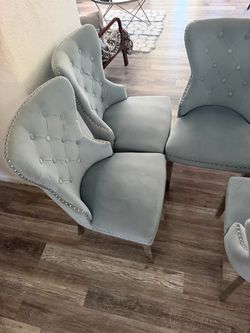 Velvet sillas