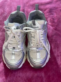 Reebok Silver Lavender Sneakers