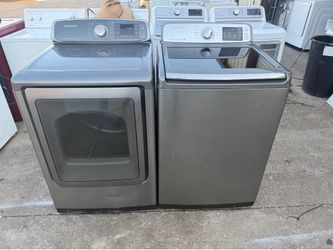 Samsung Washer and Samsung electric dryer