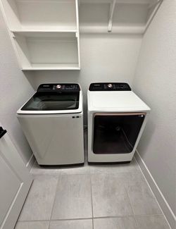 Samsung Smart Washer and Dryer