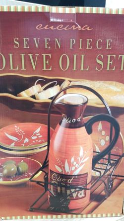 Olive oil set 7 pieces