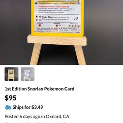 First Edition Snorlax Halo