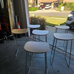 Wood/metal Stools