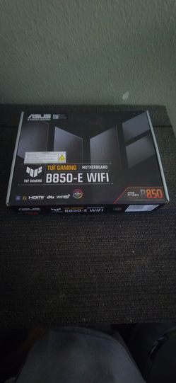 ASUS TUF Gaming B850-E WIFI motherboard (AMD AM5 socket for Ryzen processors)