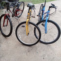3 Bikes For $50!!!!