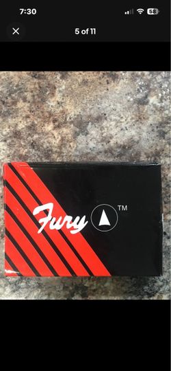 Fury star shaped new with case