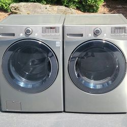 LG Washer And Dryer Electric 
