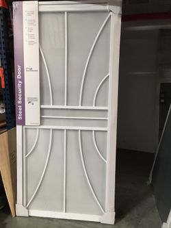 Steel security door 36”x80”
