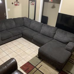 XL C Sectional Sofa / Sala / Livingroom Set 