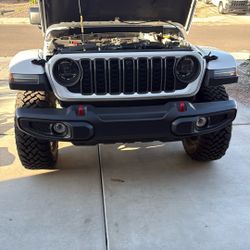 2025 Gladiator Front Bumper Under Back Seat Storage 