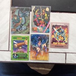 DC And Marvel Trading Cards