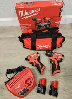 Milwaukee 12V Brushless Compact Two Tool Combo KIT