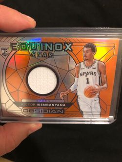 Victor Wembanyama equinox gear patch /99