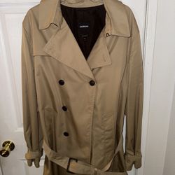Express Men’s Trench Coat 
