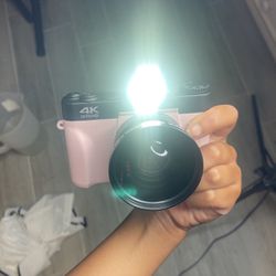 Pink 4k Camera Adapter Included 