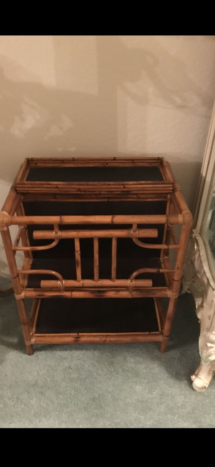 Antique Magazine Rack 