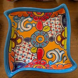 Beautiful Hand  Painted Tray