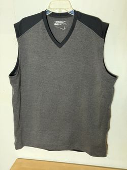 Nike Golf Tour Performance DRI-FIT Gray Black Vest Men’s XL