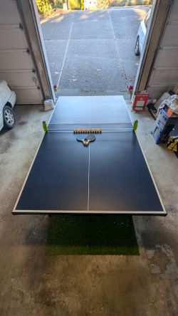Foldable Ping Pong table with accessories
